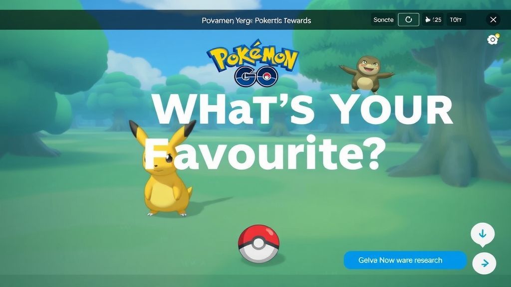 《宝可梦GO》30周年庆：全新AR拍照功能'你最爱谁'上线