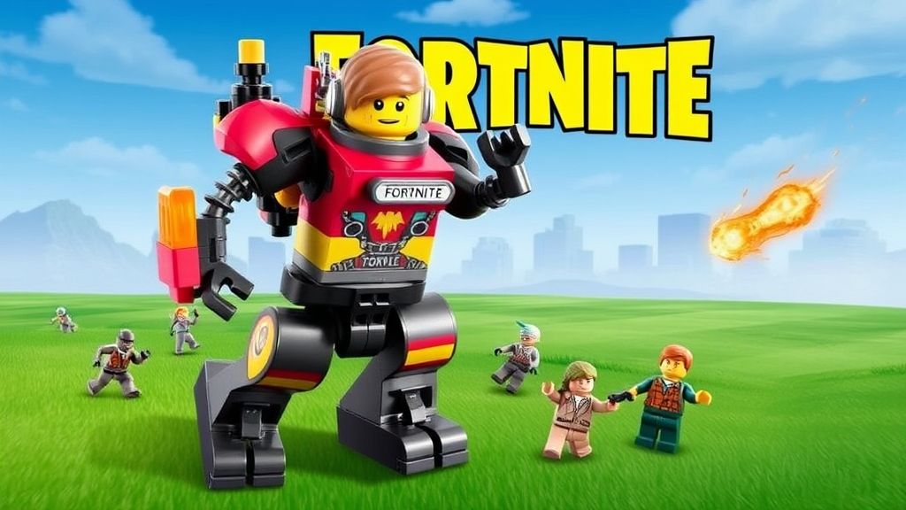 乐高堡垒之夜机甲战队领袖开箱：2500块积木打造的终极收藏品