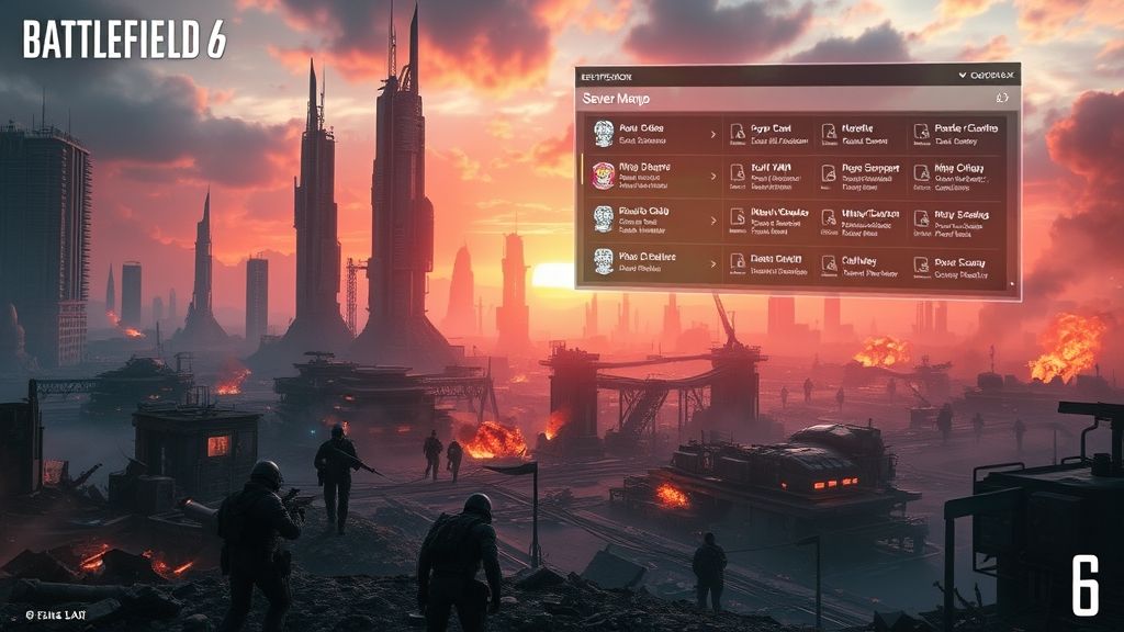 《战地6》实验室测试即将开启：经典地图回归+服务器浏览器首测
