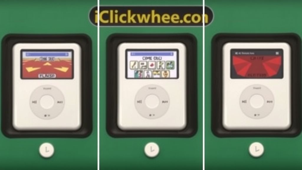 iPod点击轮游戏全收录：54款经典游戏重获新生