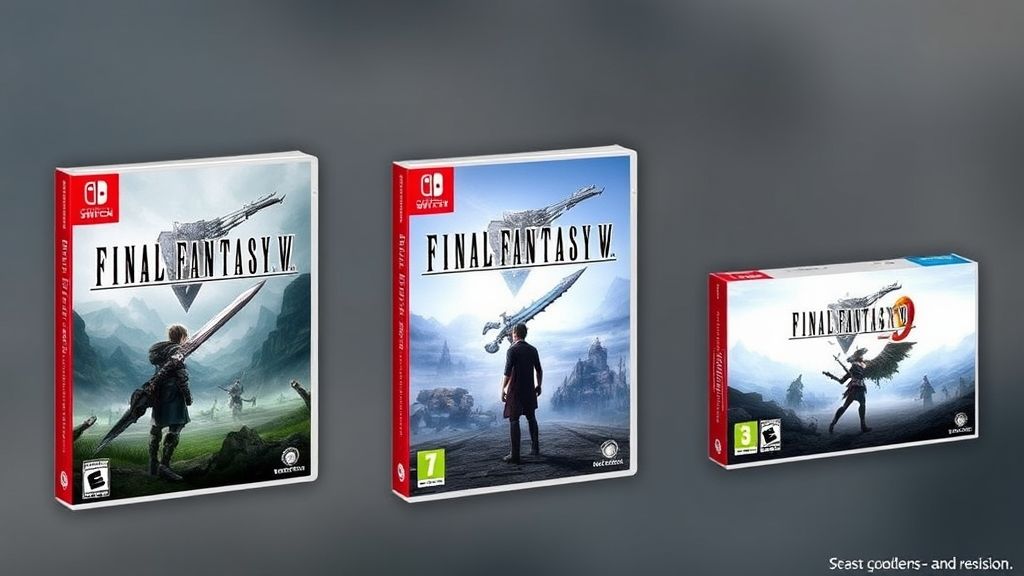 经典重现！《最终幻想》PS1三部曲实体版登陆Switch