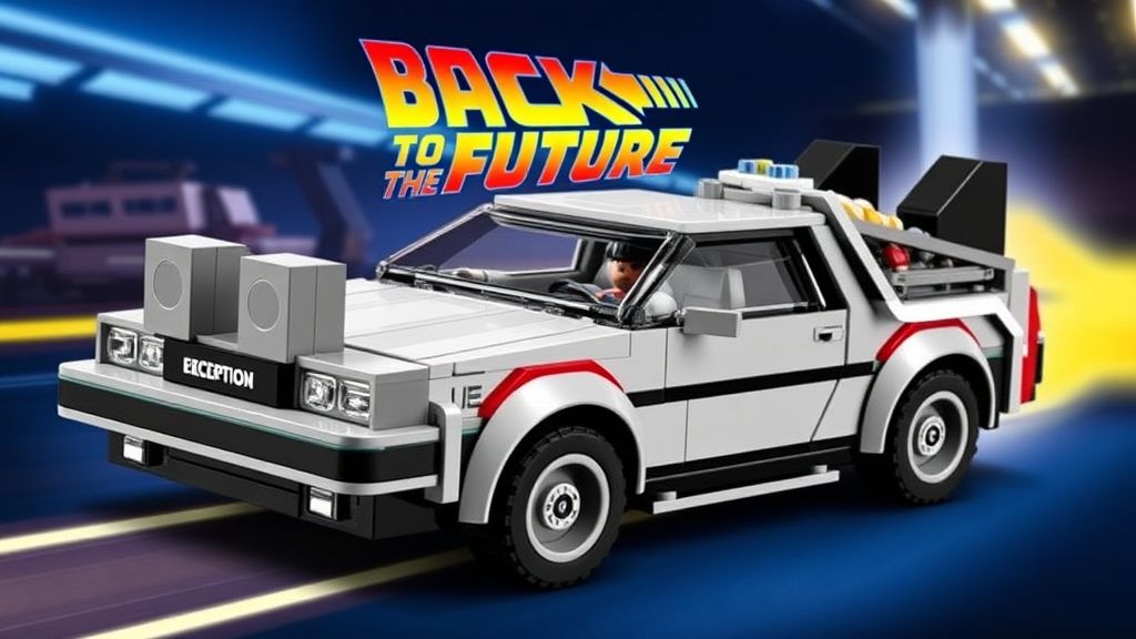乐高推出《回到未来》时光机新套装：仅售27.99美元