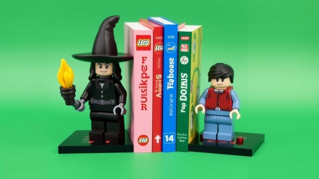 乐高《魔法坏女巫》书立套装30%限时折扣！资深玩家亲测：这些隐藏彩蛋太惊艳