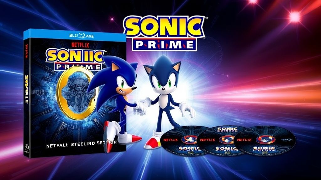 【限时特惠】索尼克Prime全集钢铁盒版蓝光5折抢购