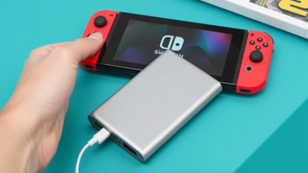 Switch2玩家福音！20000mAh大容量充电宝仅售19.96美元