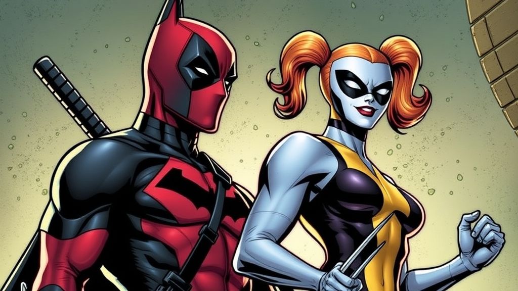 【世纪联动】蝙蝠侠vs死侍11月震撼来袭！DC漫威20年后再携手